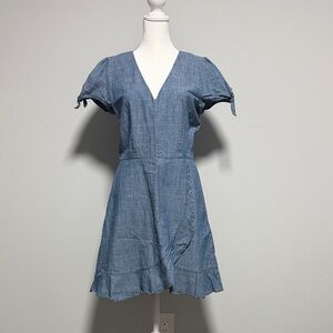 J. Crew Denim Blue Mini Dress